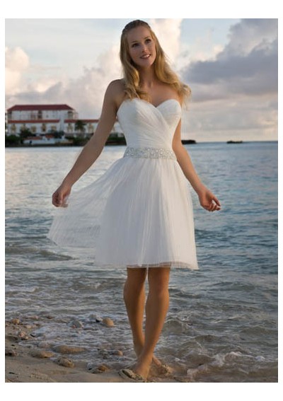 A bridal outfit from the wide variety of simple short wedding dresses can be