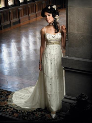 Empire waist wedding dresses