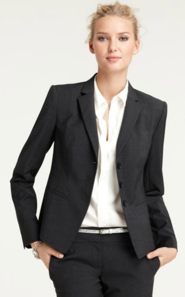 womans business suit