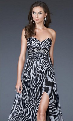 Zebra print dresses = Zebra Zing!  Dressity